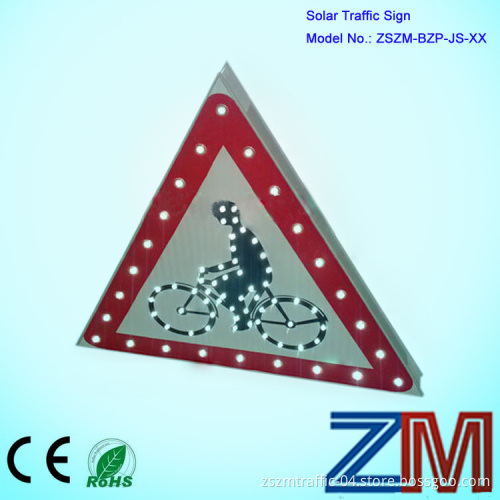 Aluminum LED Street Working 24/12hours Road Directinal Sign/ Warning Outdoor Sign/ Vehicle Road Sign